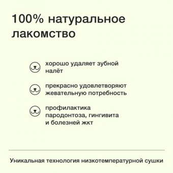 Жилка становая говяжья сушеная | Pet Bistro